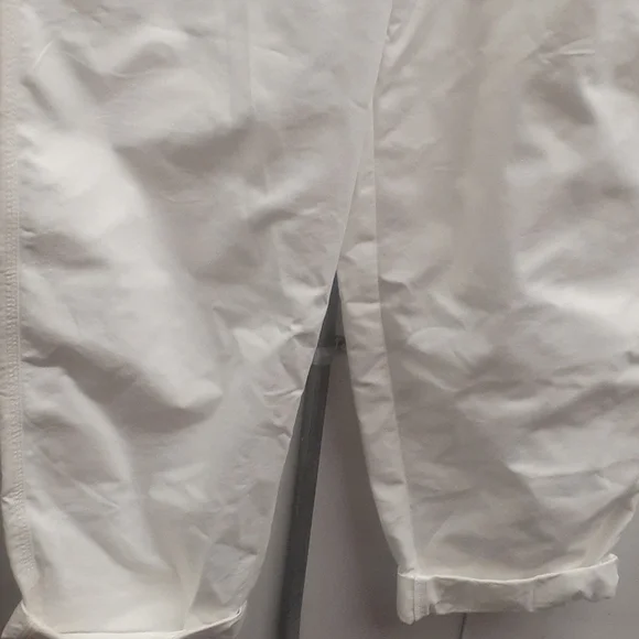 Wilfred Free White Pants Boyfriend Pants 28" Waist size 4 - Picture 5 of 8